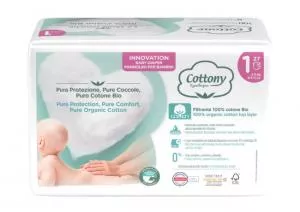 Cottony Wegwerf-Babywindeln aus Bio-Baumwolle 2-5 kg