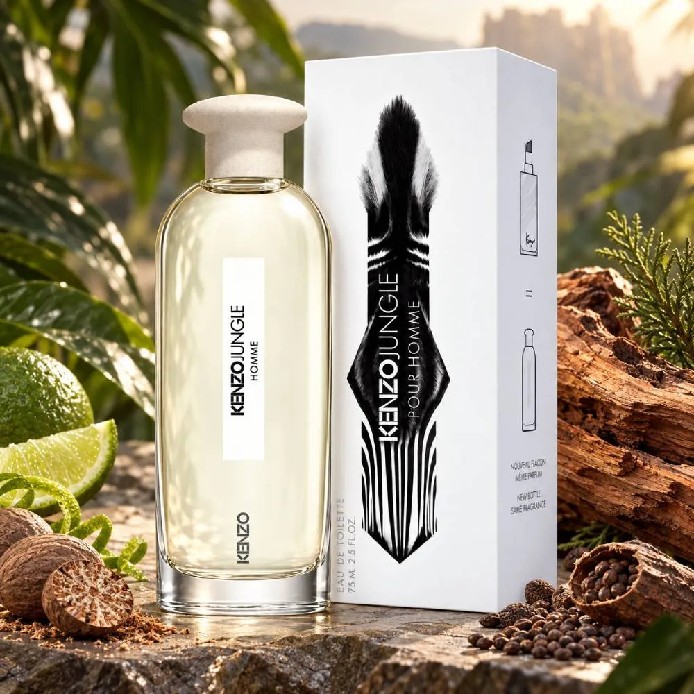 Jungle Pour Homme Eau de Toilette für Herren 75 ml