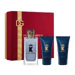 K by Dolce & Gabbana Geschenkset Eau de Toilette für Herren 100 ml + Aftershave-Balsam 50 ml + Duschgel