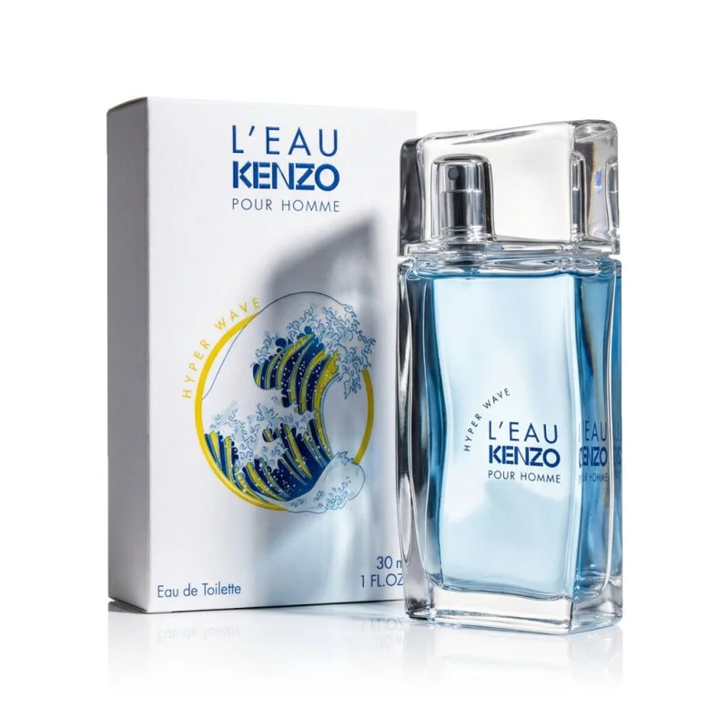 L'Eau Kenzo Pour Homme Hyper Wave Eau de Toilette für Herren 30 ml