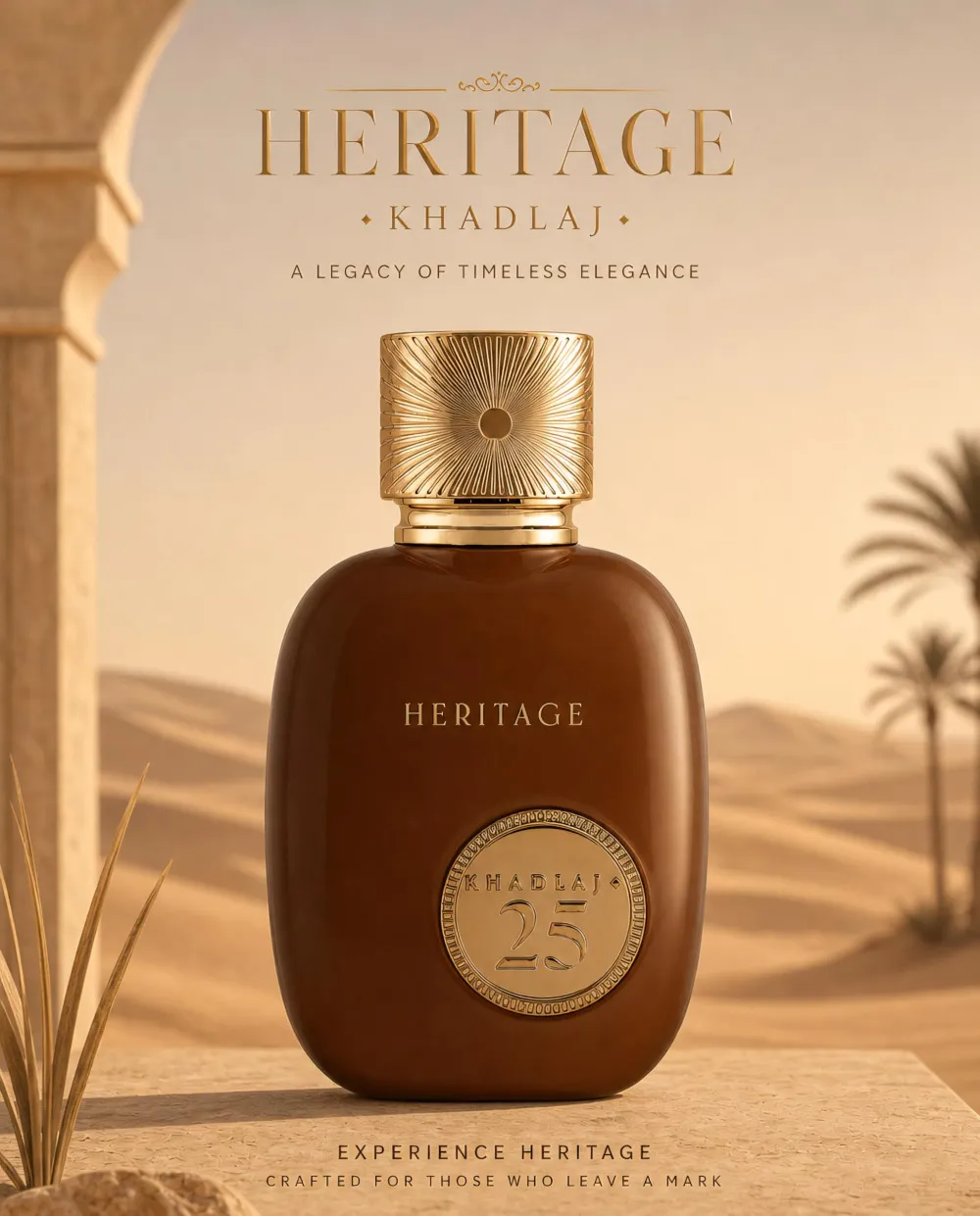 25 Heritage Eau de Parfum für Männer 100 ml