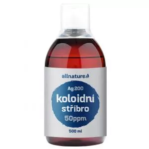 Allnature Kolloidales Silber Ag200 - 50 ppm 500 ml