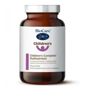 BioCare Komplexes Multivitamin für Kinder mit Mineralien, Pulver, 75g