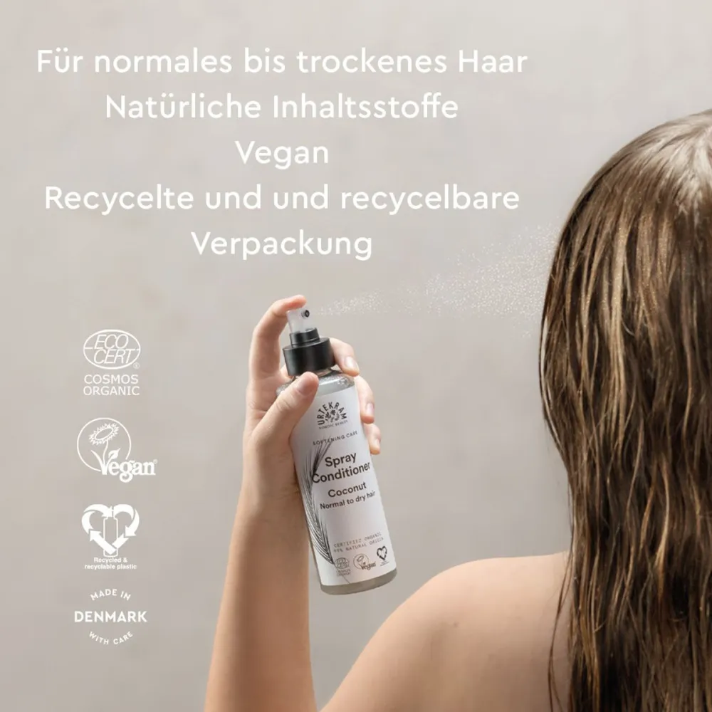 Urtekram Pflegespray Kokosnuss 250ml BIO, VEG