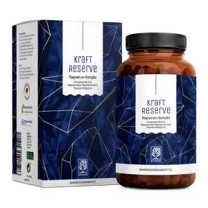Naturtreu Kraft Reserve Magnesium Komplex, 180 vegane Kapseln