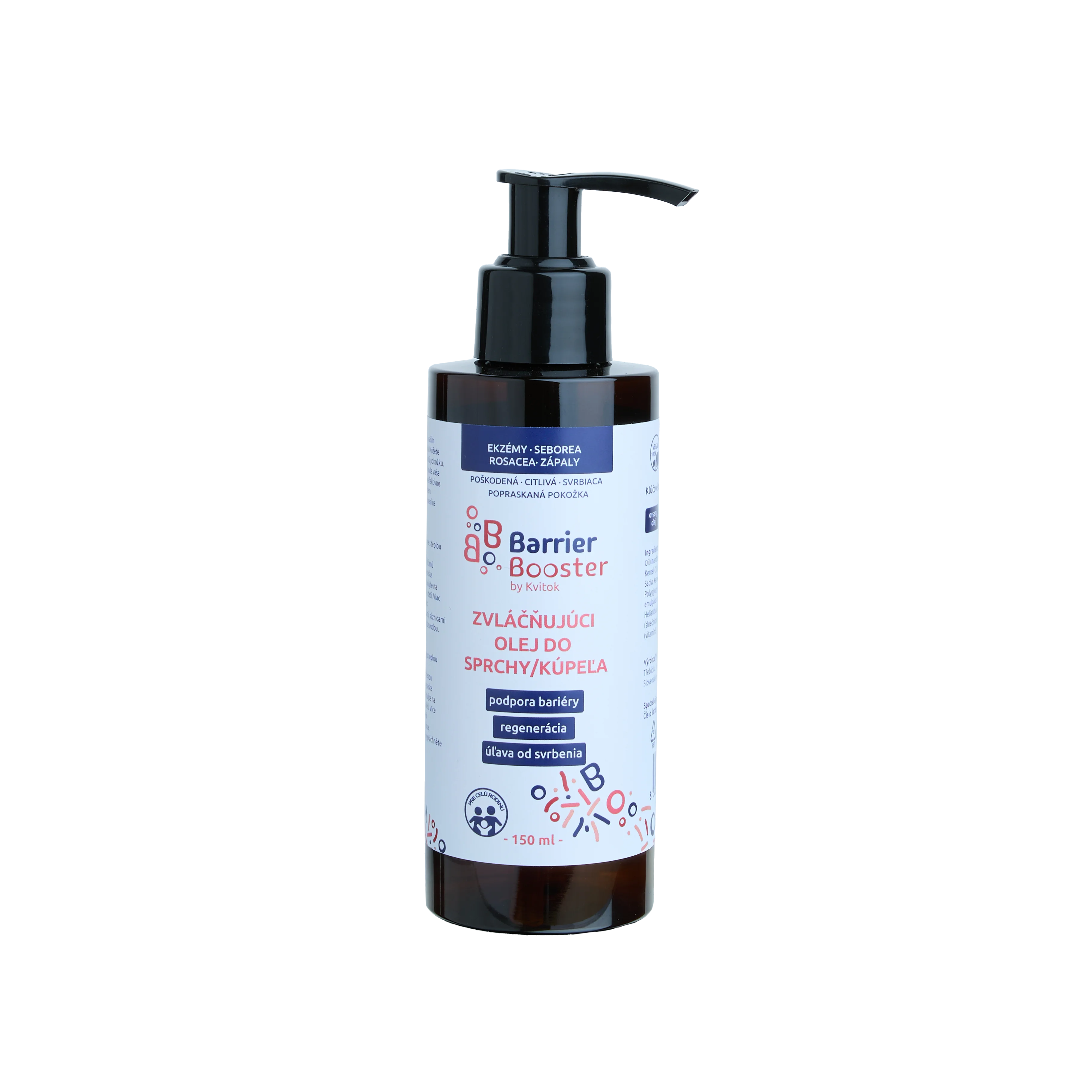 Kvitok Barrier Booster Rückfettendes Dusch- und Badeöl (150 ml) – für seidig zarte Haut