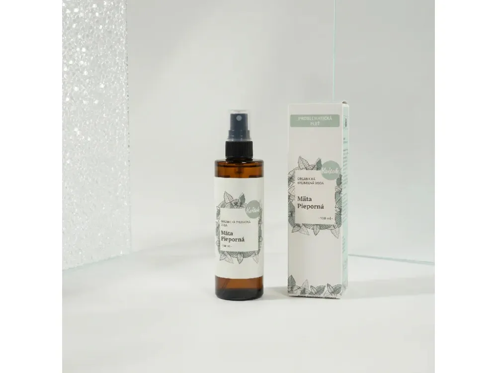 Kvitok Kräuterwasser - Pfefferminz BIO (100 ml)