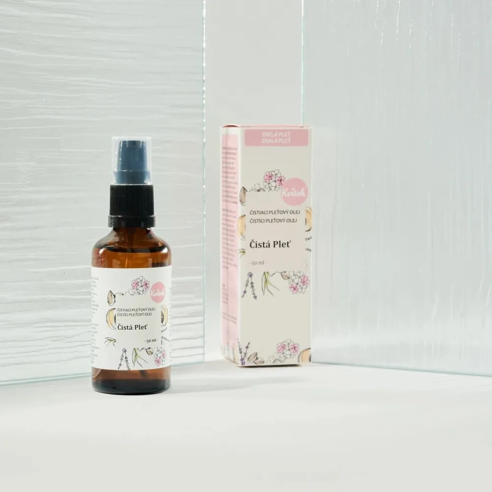Kvitok Cleansing Oil Pure Skin für reife Haut (50 ml) - trocknet nicht aus, gibt Elastizität