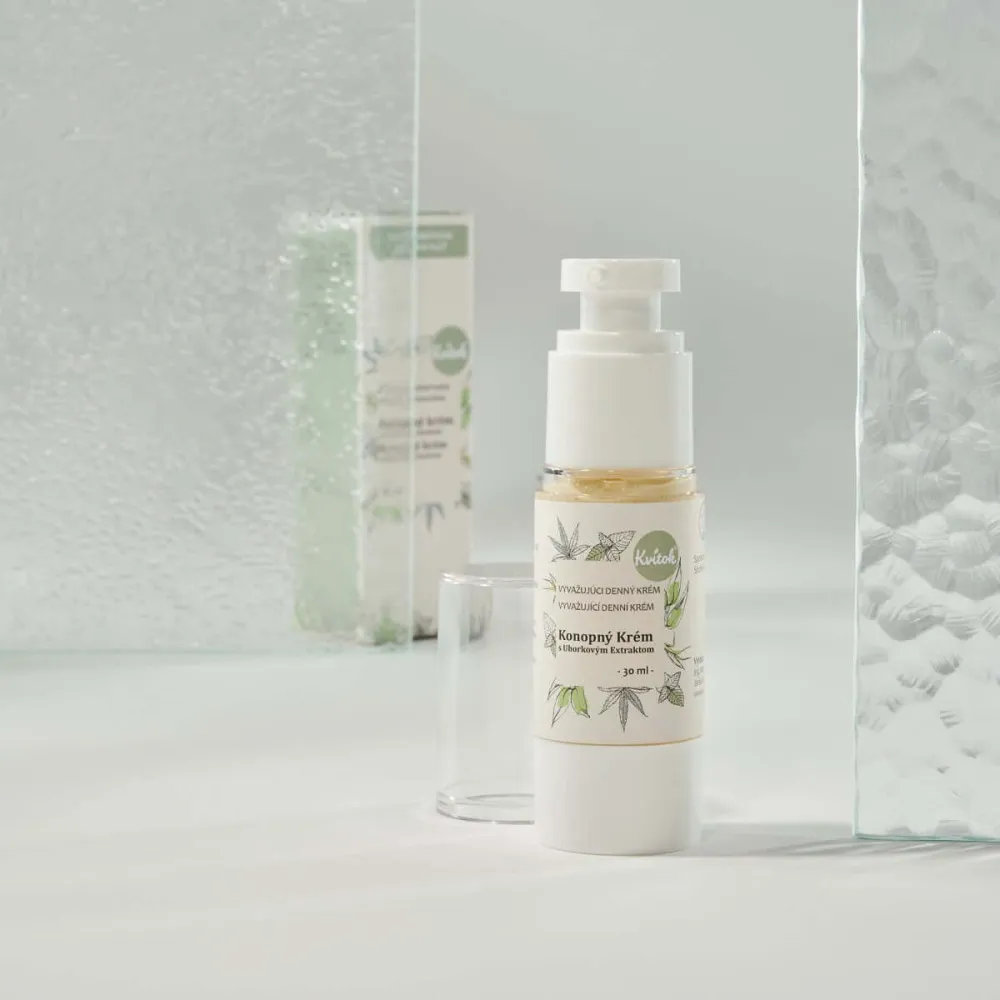 Kvitok Tagescreme für fettige Haut (30 ml) - mit Gurkenextrakt
