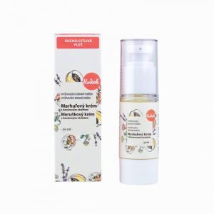 Aprikosen-Tagescreme für empfindliche Haut (30 ml) - lindert Reizungen und Rötungen