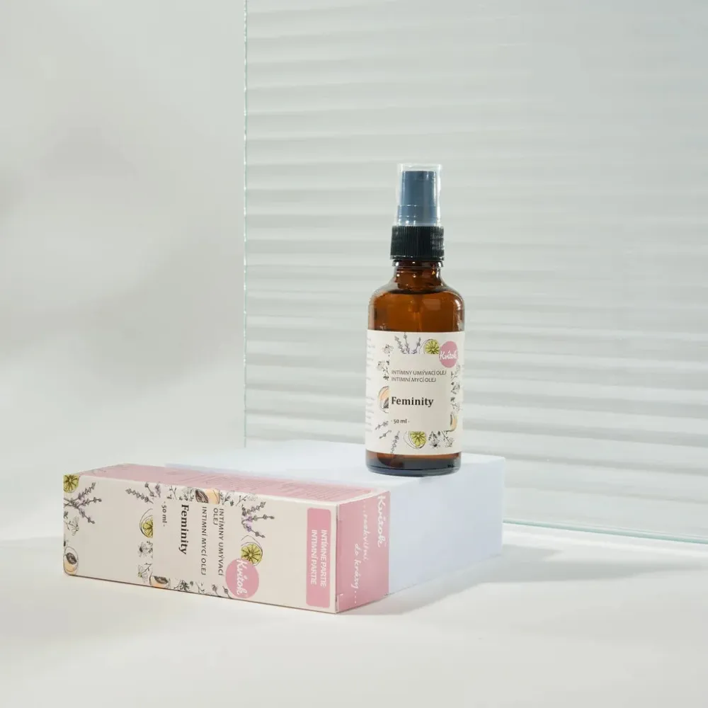 Kvitok Feminity Intimwaschemulsion (50 ml) - respektiert den pH-Wert des Intimbereichs