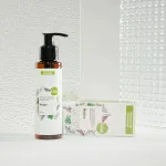 Kvitok Mojito Gentle Shower Gel with Prebiotic Complex (100 ml) - mit frischem Minz- und Limettenduft