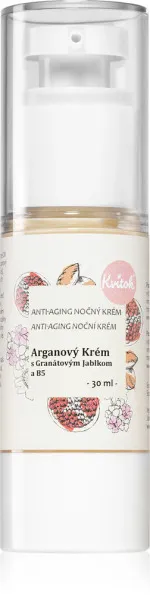 Kvitok Argan Night Cream for mature skin 30 (30 ml) - verlangsamt die Hautalterung