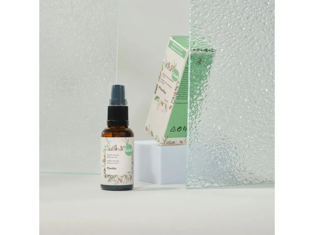 Kvitok Bart- und Kinnpflegeöl Plnovous (30 ml) - mit frischem Duft