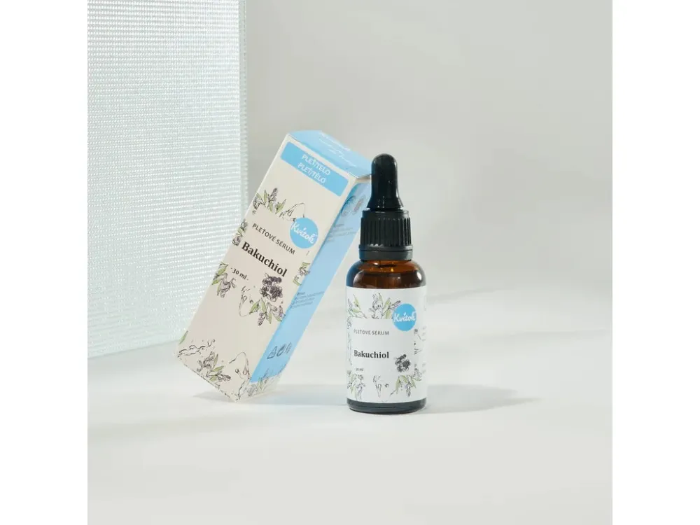 Kvitok Gesichtsserum - Bakuchiol (30 ml) - reduziert feine Linien