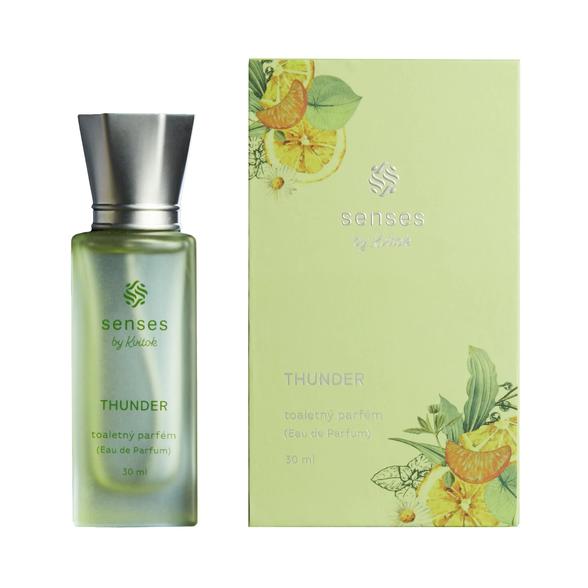 Kvitok Senses Eau de Toilette Thunder – Probe (2 ml) – frisch-würziger Duft