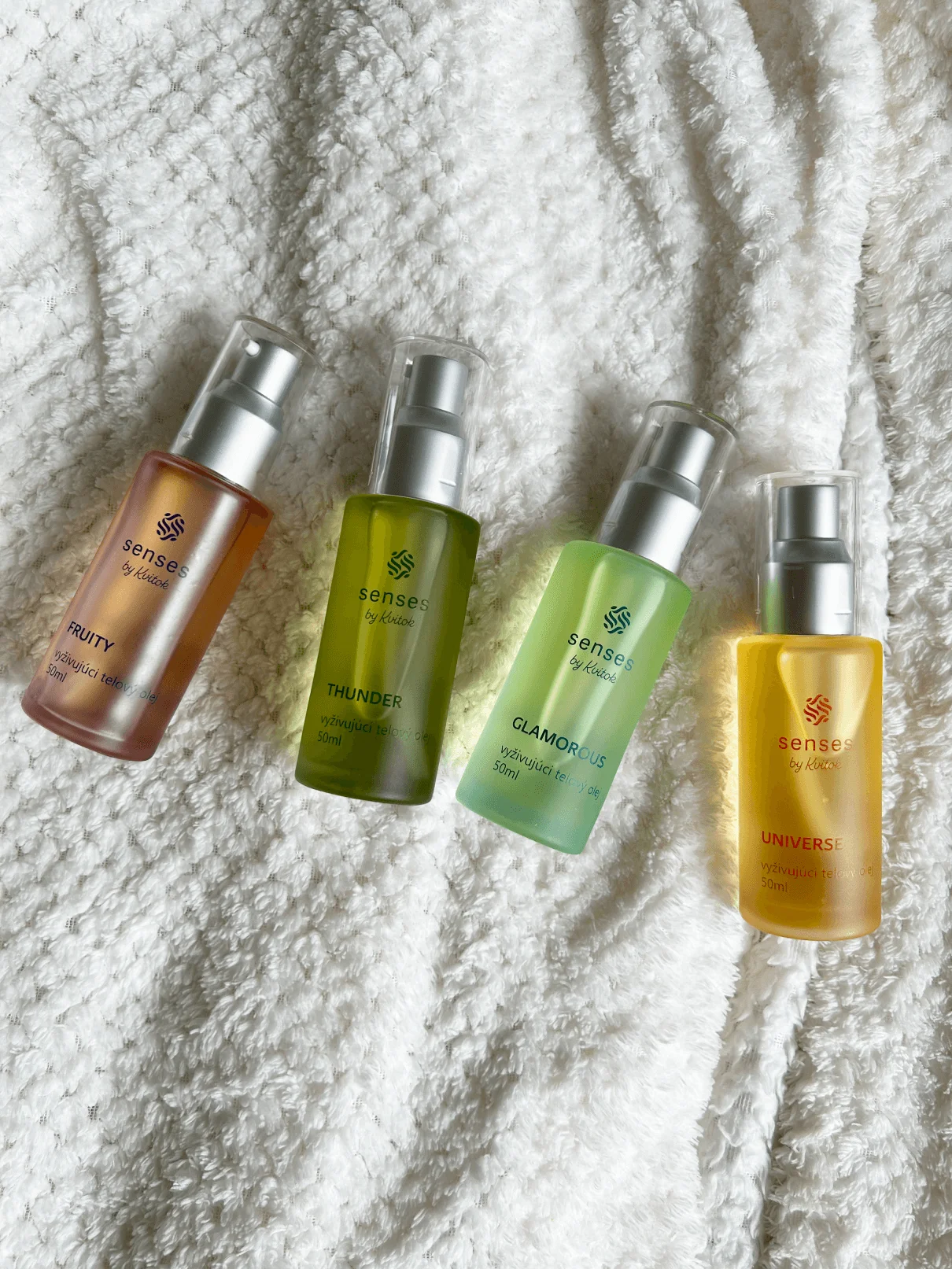 Kvitok Senses Nährendes Körperöl Fruity (50 ml) – mit Duft nach Himbeeren, Johannisbeeren und Vanille