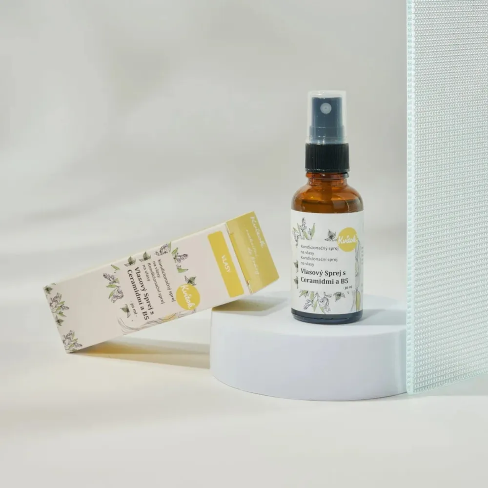 Kvitok Spray zum Entwirren und Schützen der Haare (30 ml) - mit Ceramiden und Provitamin B5