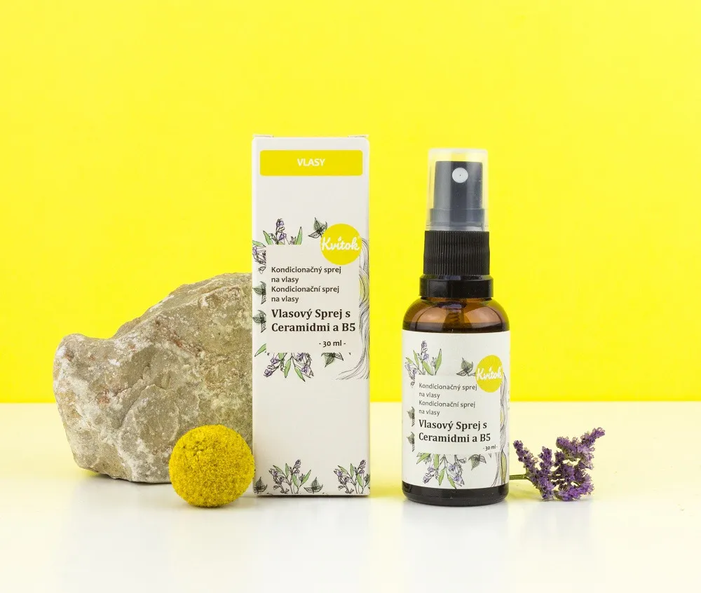 Kvitok Spray zum Entwirren und Schützen der Haare (30 ml) - mit Ceramiden und Provitamin B5