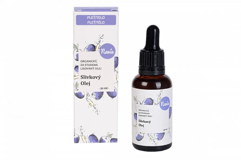 Kvitok Pflaumenöl BIO (30 ml) - reich an Antioxidantien