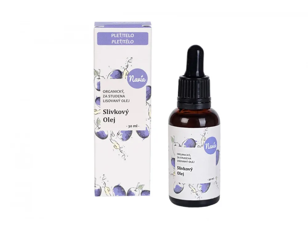 Kvitok Pflaumenöl BIO (30 ml) - reich an Antioxidantien