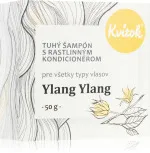 Kvitok Steifes Shampoo mit Spülung für leichtes Haar Ylang Ylang XXL (50 g) - schäumt schön