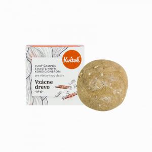 Festes Shampoo mit Spülung für dunkles Haar. Rare Wood XXL (50 g) - schäumt schön auf