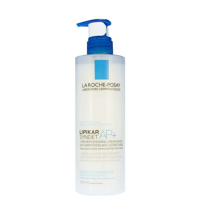 Lipikar Syndet AP+ cremiges Reinigungsgel gegen Hautreizungen und Juckreiz 400 ml
