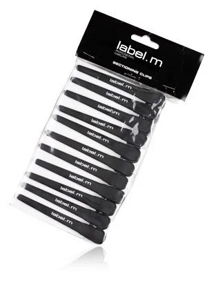 label.m Sectioning Clips 12 Stk. / Haarklammern