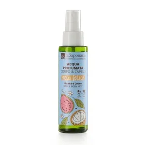laSaponaria Body & Hair Mist Happy Island - Kokos & Guave (100 ml) - für Körper und Haare