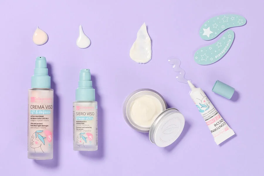 laSaponaria Tages-Gesichtscreme Lift & Defence für reife Haut BIO (50 ml) - mit pflanzlichem Kollagen und Ectoin