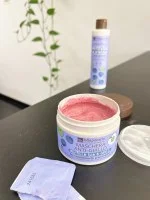 laSaponaria No yellow Maske für graues Haar mit Amla und Heidelbeere (200 ml) - neutralisiert gelbe Untertöne