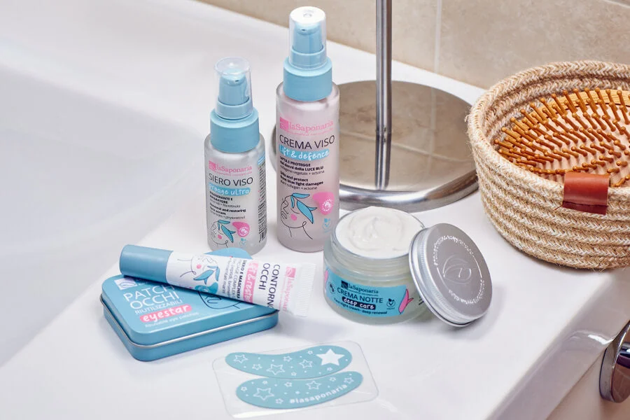 laSaponaria Deep Care Nachtcreme für reife Haut BIO (50 ml) - tiefenwirksame Regeneration während des Schlafs