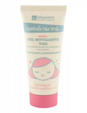 laSaponaria WonderScrub BIO Peeling-Gesichtsgel (100 ml)