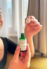 laSaponaria Gesichtsserum - Fermentierter Bio-Komplex (30 ml) - für eine elastischere, strahlendere und glattere Haut