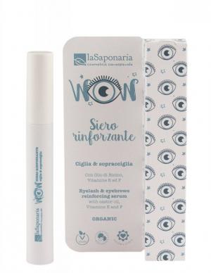 Stärkendes Serum für Wimpern und Augenbrauen BIO (10 ml)