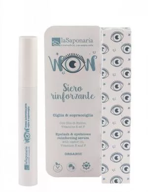 laSaponaria Stärkendes Serum für Wimpern und Augenbrauen BIO (10 ml)