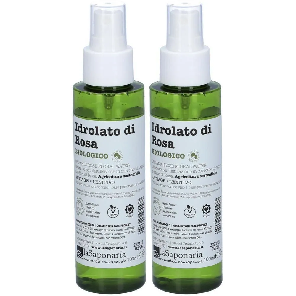 laSaponaria Rosenblütenwasser BIO (100 ml)