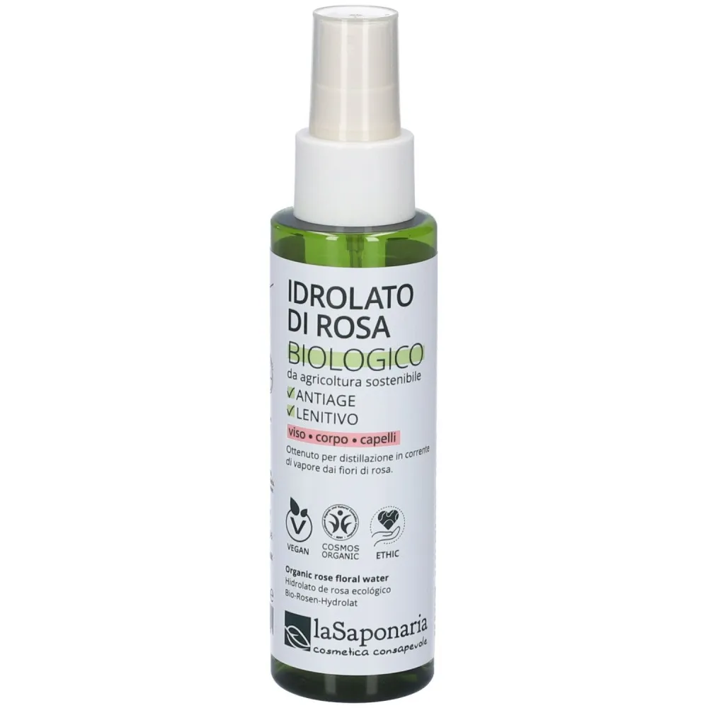 laSaponaria Rosenblütenwasser BIO (100 ml)