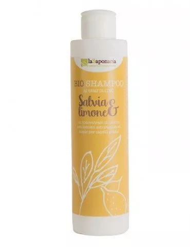 laSaponaria Shampoo mit Salbei und Zitrone BIO (200 ml)