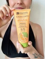 laSaponaria Körperpeeling mit Bio-Ginkgo Biloba und Vitamin C 200 ml - für geschmeidige und strahlende Haut