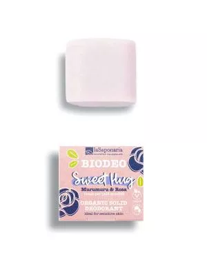 laSaponaria Festes Deodorant Sweet Hug BIO (40 g) - mit dem Duft von Frühlingsblumen