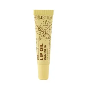 laSaponaria Nährendes BIO-Vanille-Lippenöl – transparent (12 ml) – für glänzende und intensiv gepflegte Lippen