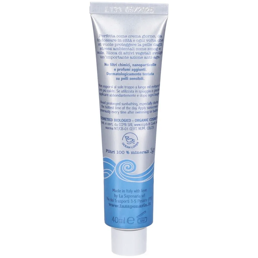 laSaponaria Straffende und schützende Hautcreme SPF 30 BIO (40 ml)
