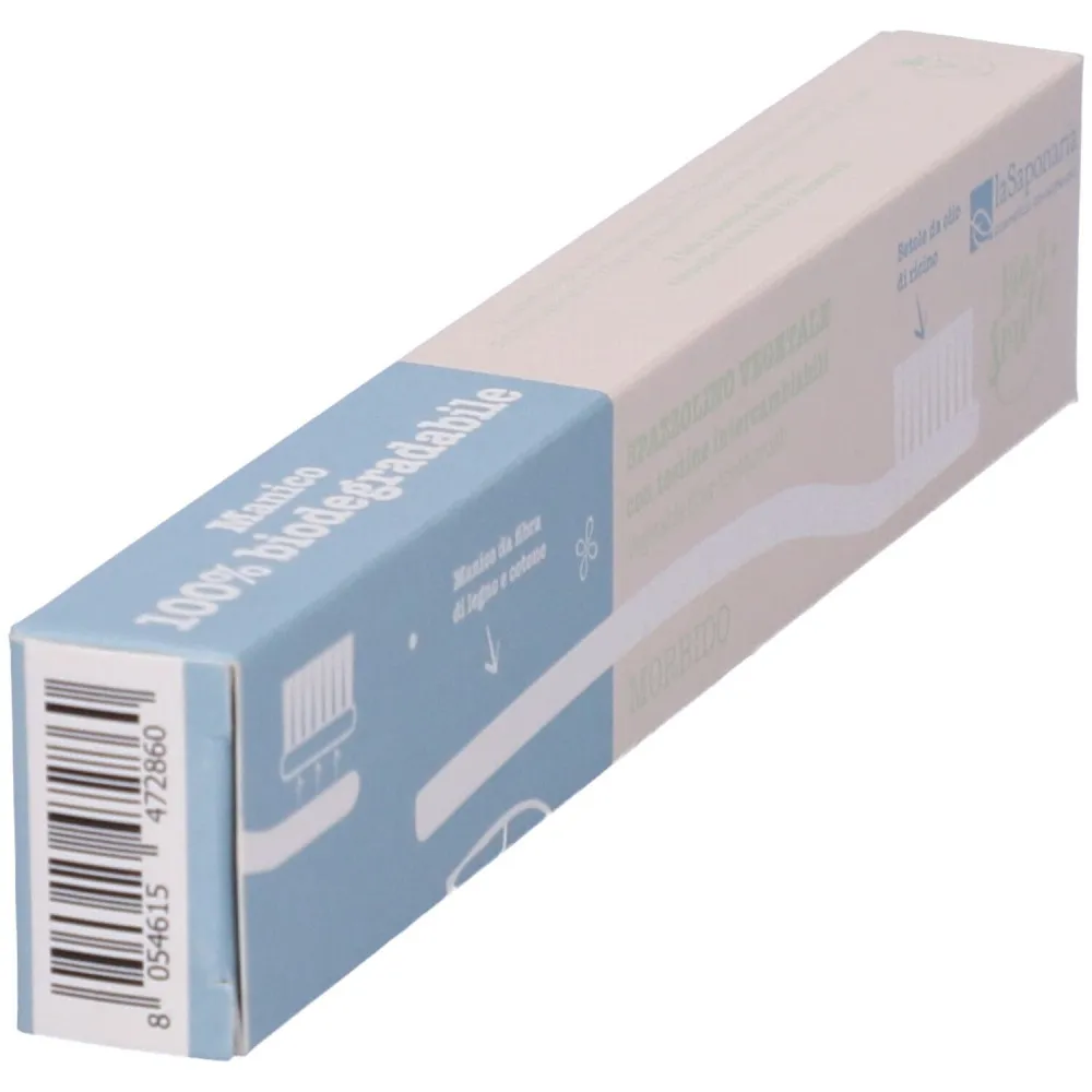 laSaponaria Zahnbürste (weich) - 100% natürliche Materialien