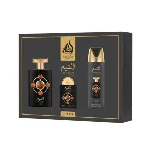 Lattafa Pride Al Qiam Gold EDP 100 ml + EDP 20 ml + DEO Spray 200 ml UNISEX