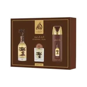 Lattafa Lattafa Pride Eternal Oud EDP 100 ml + EDP 20 ml + DEO im Spray 200 ml UNISEX