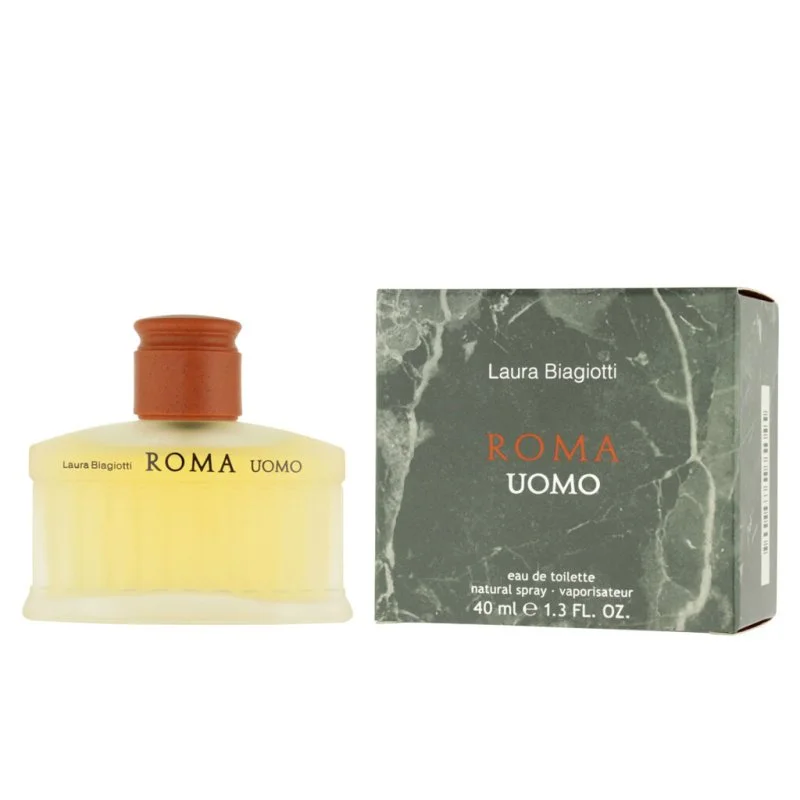 Roma Uomo Eau de Toilette für Herren 40 ml