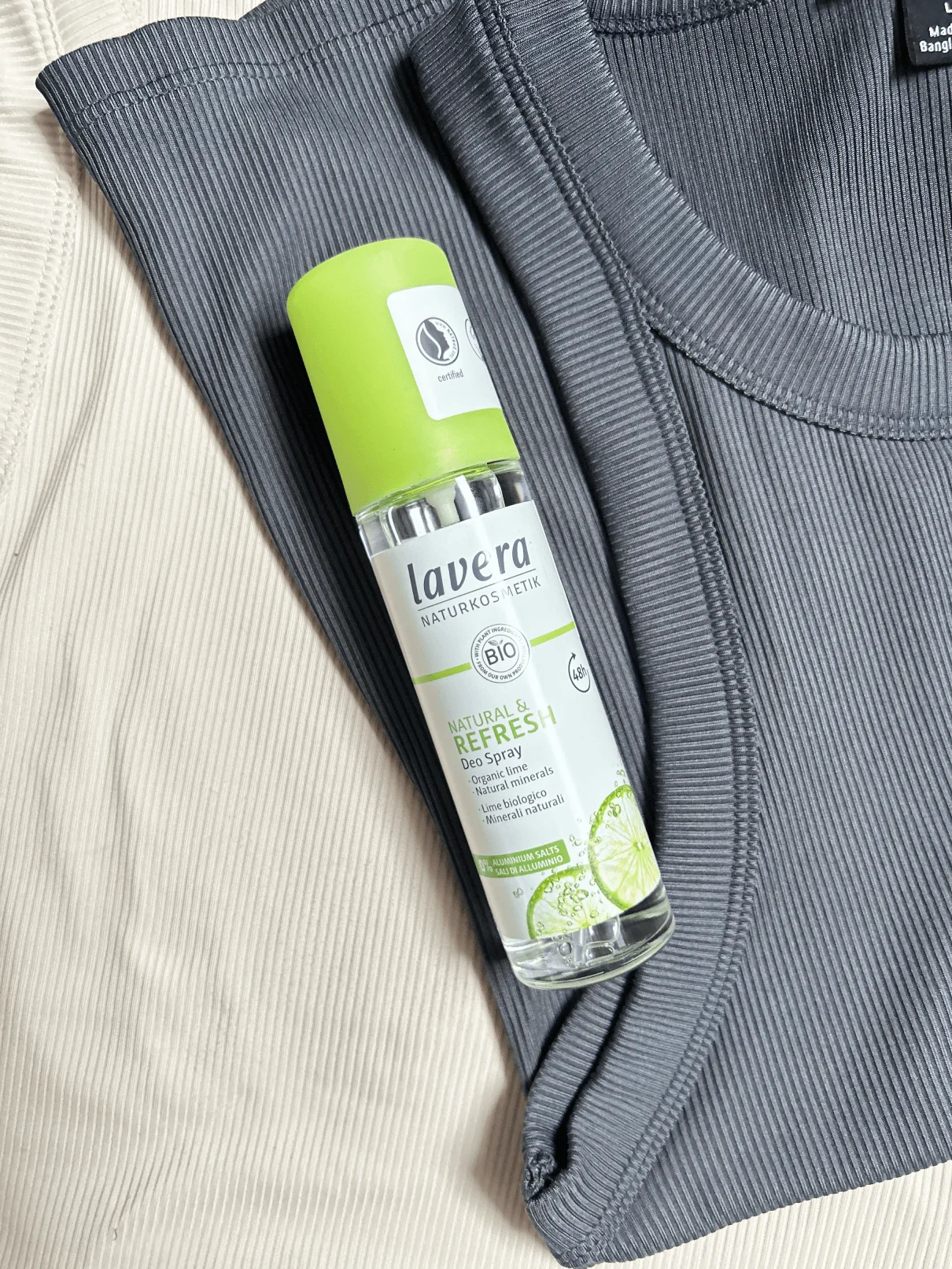 Lavera Deodorant Spray Refresh – Limette (75 ml) – bis zu 48 Stunden Schutz