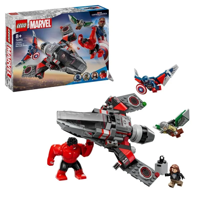 Marvel 76292 Duell: Captain America vs. Red Hulk